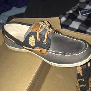 Sperry Shoes Blue and Brown